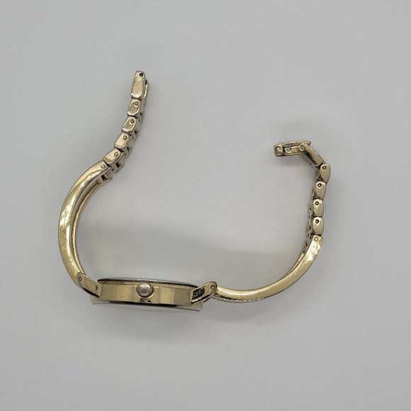 Mother of Pearl Gold & Anne Klein Pink Enamel AK/ 2812 W_SIL0001 - Picture 2 of 3